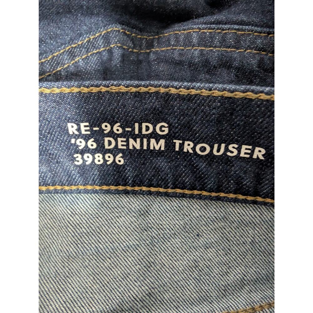 NWT! J. CREW! DEEP BLUE DENIM "'96 DENIM TROUSER" WIDE LEG, 5 POCKET JEANS! 14P - Picture 13 of 14